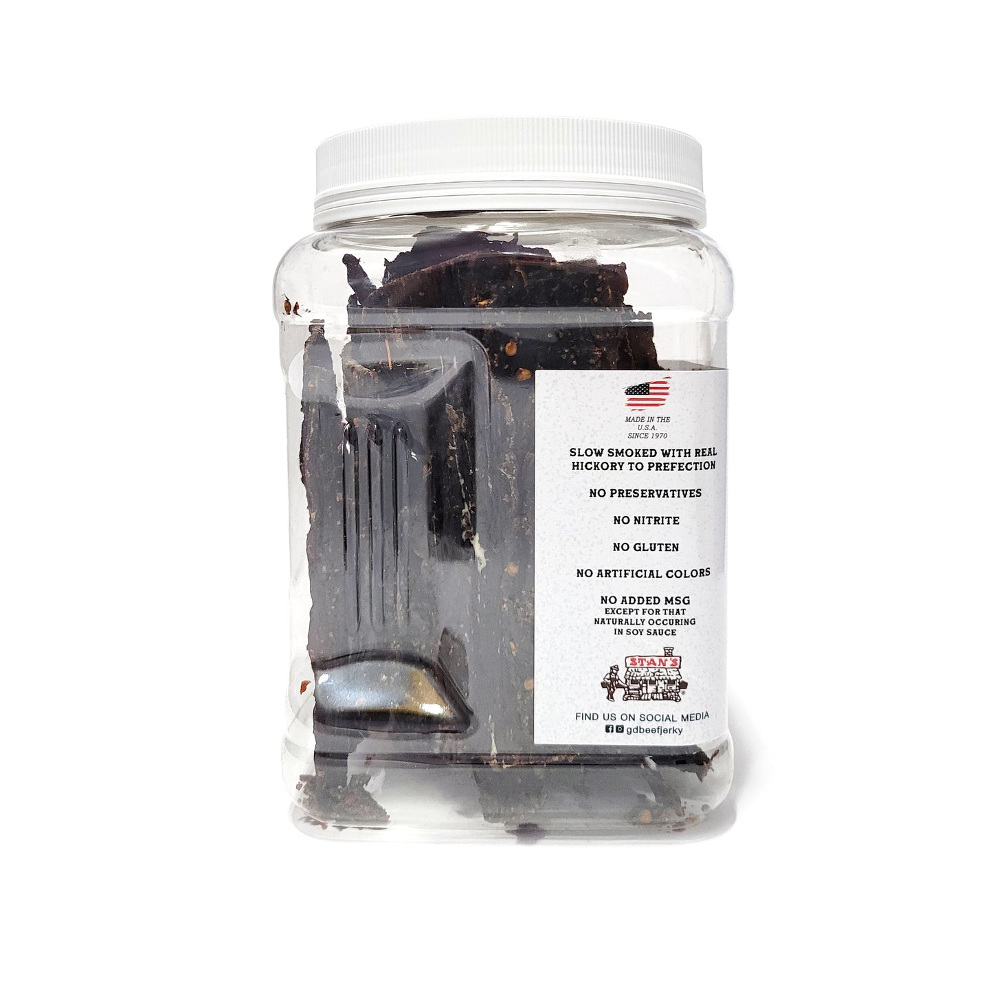 Stan's Cowboy Cut Beef Jerky - 12oz Spicy