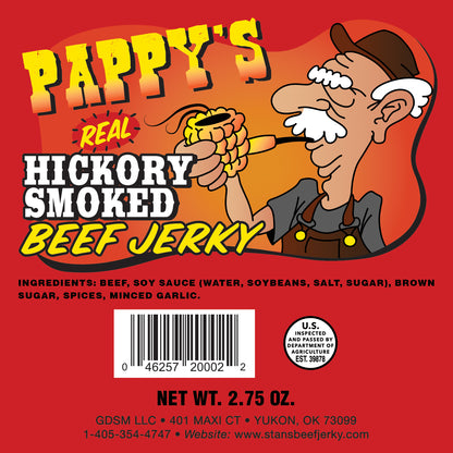 Pappy's Beef Jerky - 2.75oz