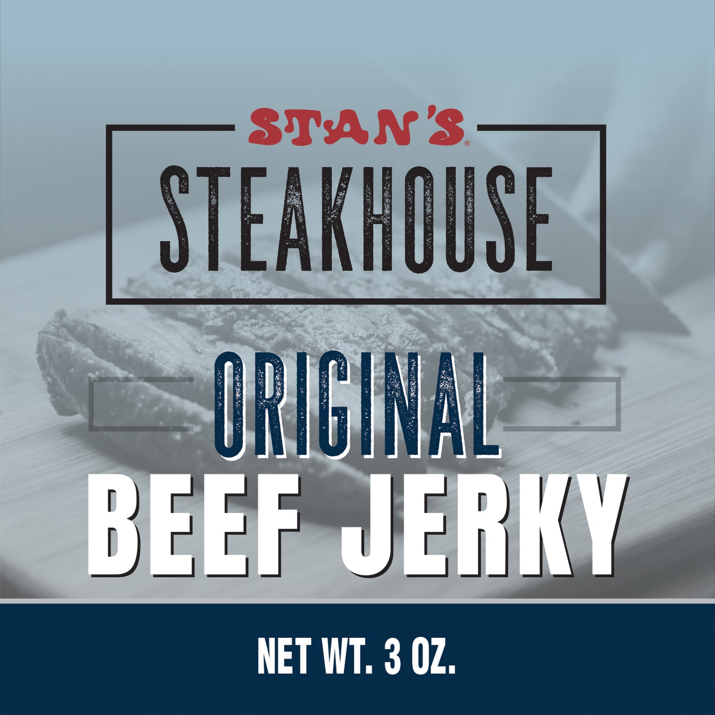 Stan's Steakhouse Beef Jerky - 3oz  Original