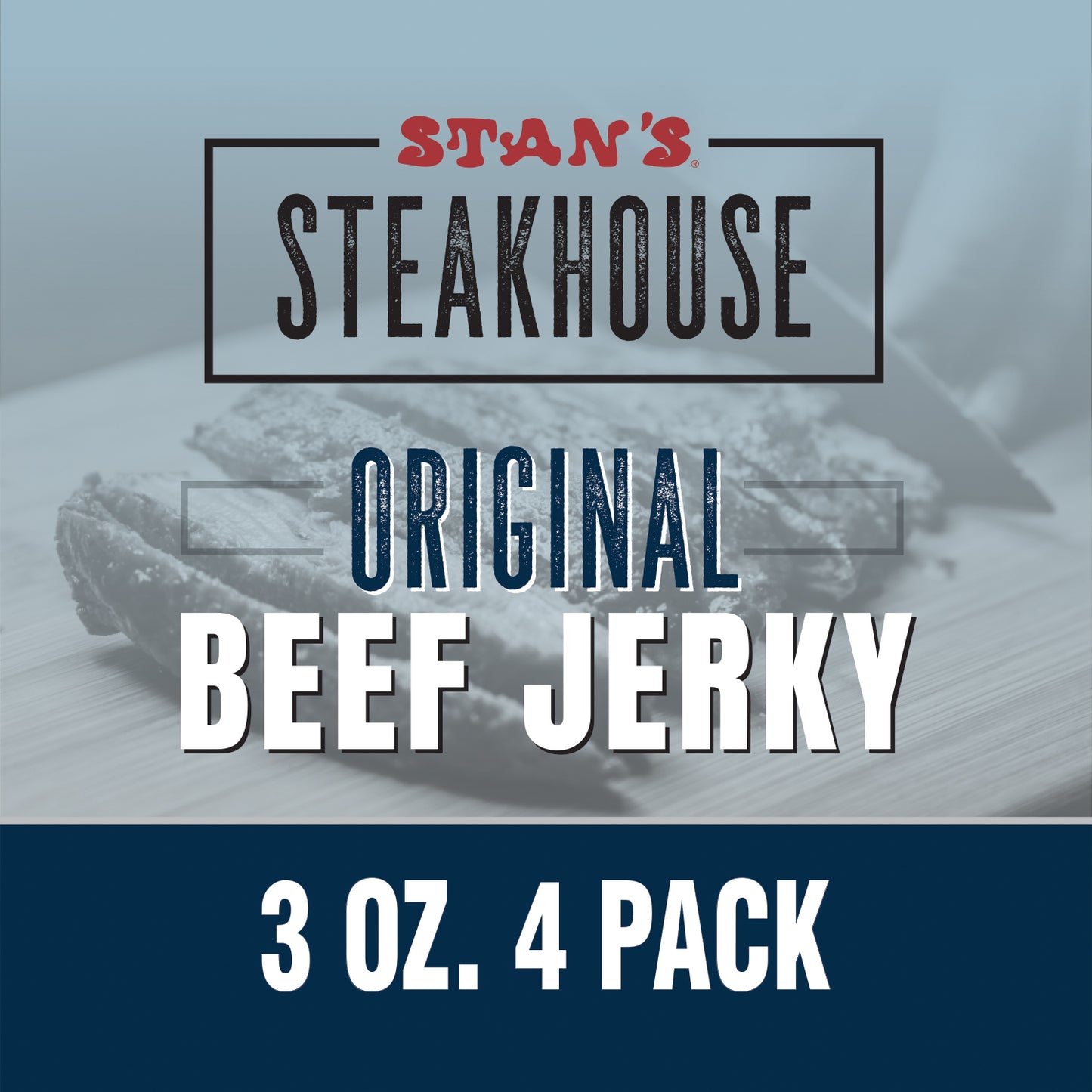 Stan's Steakhouse Beef Jerky BULK - 3oz Original