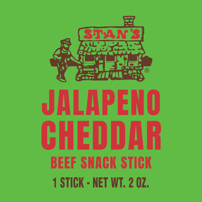 Stan's Beef Snack Stick - 2oz Jalapeno Cheddar