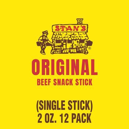 Stan's Beef Snack Stick BULK - 20 Pack - 2oz Original