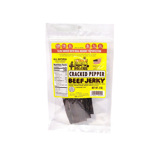 Stan's Beef Jerky - 2oz Cracked Pepper