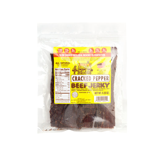 Stan's Beef Jerky - 6.25oz Cracked Pepper