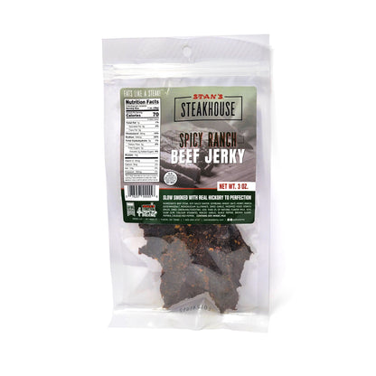 Stan's Steakhouse Beef Jerky - 3oz  Spicy Ranch